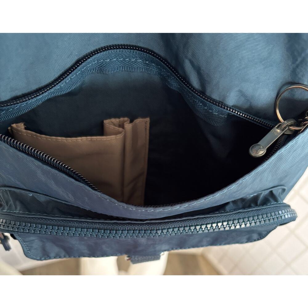 Kipling Nylon Mini Backpack Blue Adjustable Strap… - image 5